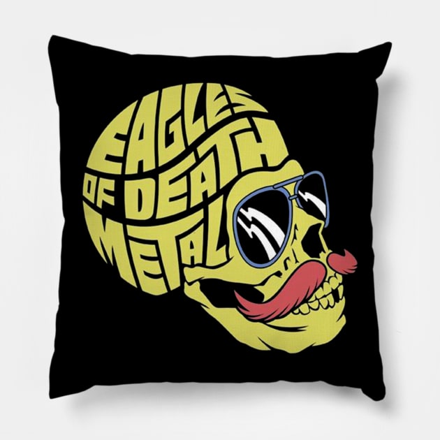 EAGLES OF DEATH METAL Pillow by rahobisona