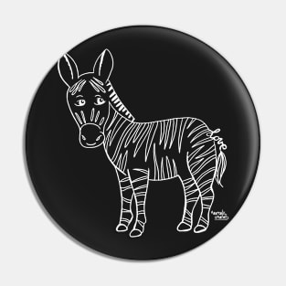 Zebra love - love animals Pin