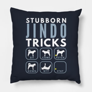 Stubborn Korean Jindo Dog Tricks - Dog Training Pillow