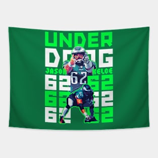 Jason kelce under Doog Tapestry