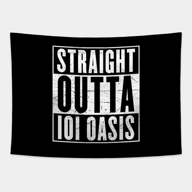 Straight Outta IOI Oasis Tapestry by Hataka