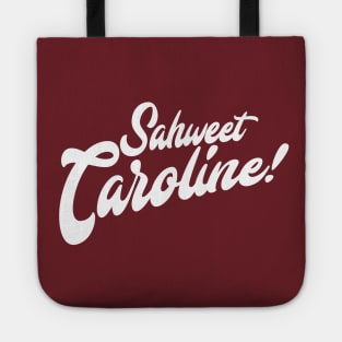 Sahweet Caroline Script Tote