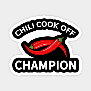 Chili Cook Off Champion Magnet