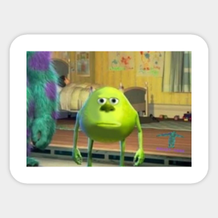 Mike Wazowski Stickers Teepublic