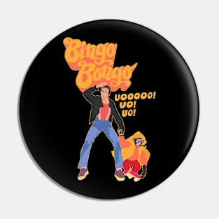 Celebrating Adriano Celentano's Classic Comedy: Bingo Bongo Pin