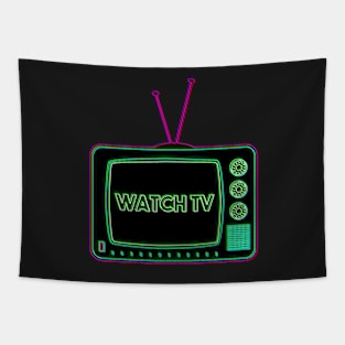 Retro TV | Watch TV | Pop Art Tapestry