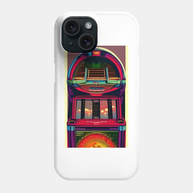 Jukebox 3 Phone Case by BryanWhipple