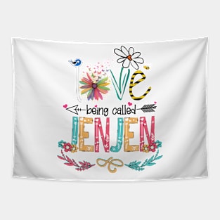 Love Being Called Jenjen Happy Mother's Day Tapestry