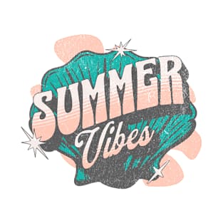 Nostalgic Summer Vibes - Retro 90s Style T-Shirt