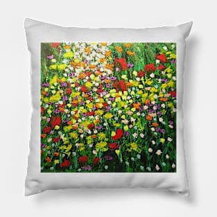 Floral Eruption Pillow