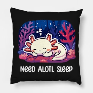 Cute Axolotl Sleeping Pillow