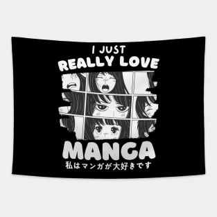 I just really love manga Tapestry