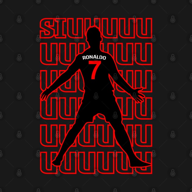 Siuuuuuu Cristiano Ronaldo by DerrickDesigner