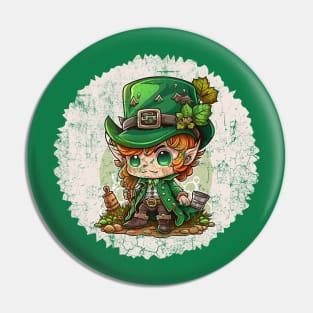 Cute Leprechaun Pin