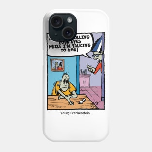 Eye Rolling Frankenstein Phone Case