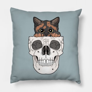 Torte Kitty & Skull Pillow