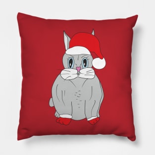 Christmas Bunny Pillow