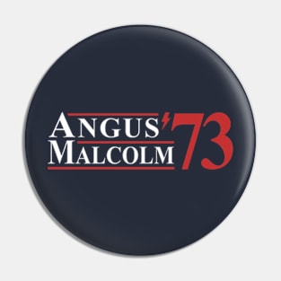 Angus Malcolm '73 Pin