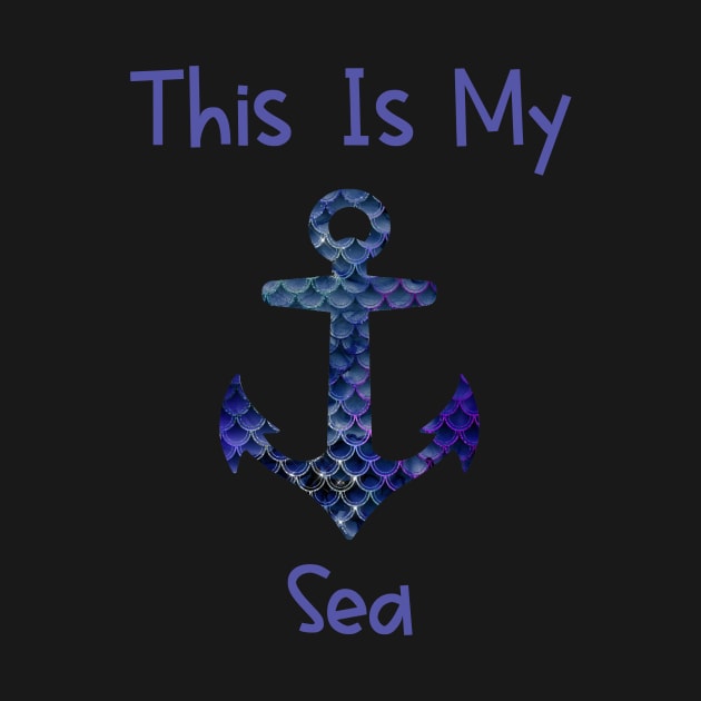 This Is My Sea Big Boat Anchor by at85productions