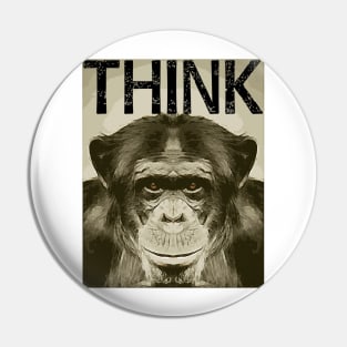 Think Monkey Pin