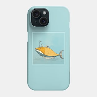 Majestic Whale Phone Case