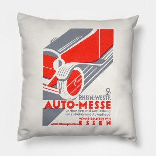 1931  Car Show in Germany Pillow