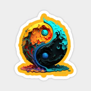 Yin and Yang Magnet