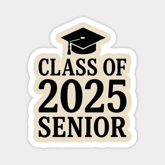 Class of 2025 Senior Graduation – High School College Grad Gift Magnet by ArtistTee ⭐⭐⭐⭐⭐