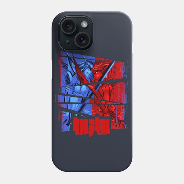 Satsuki vs Ryuko Phone Case by AlexRoivas