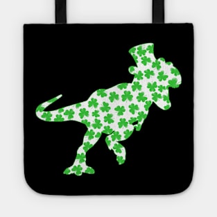 st patricks day dinosaur Tote