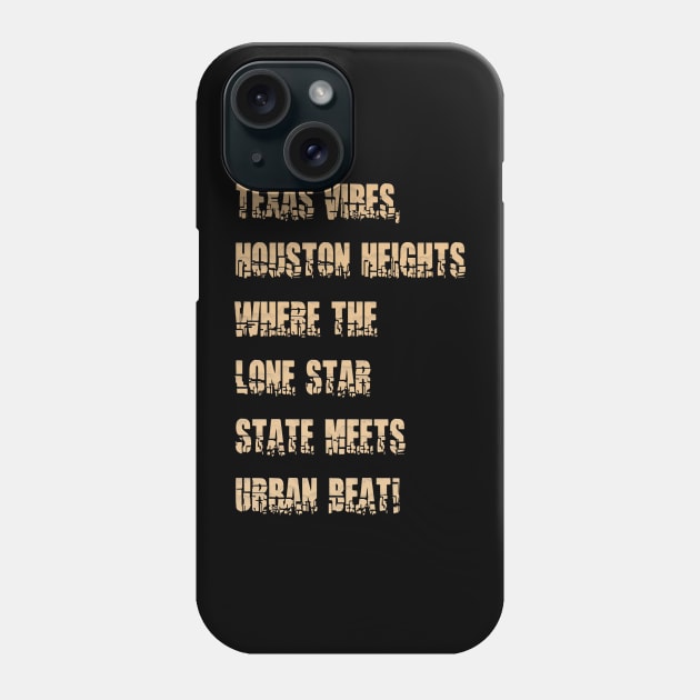 Texas Vibes Phone Case by FehuMarcinArt