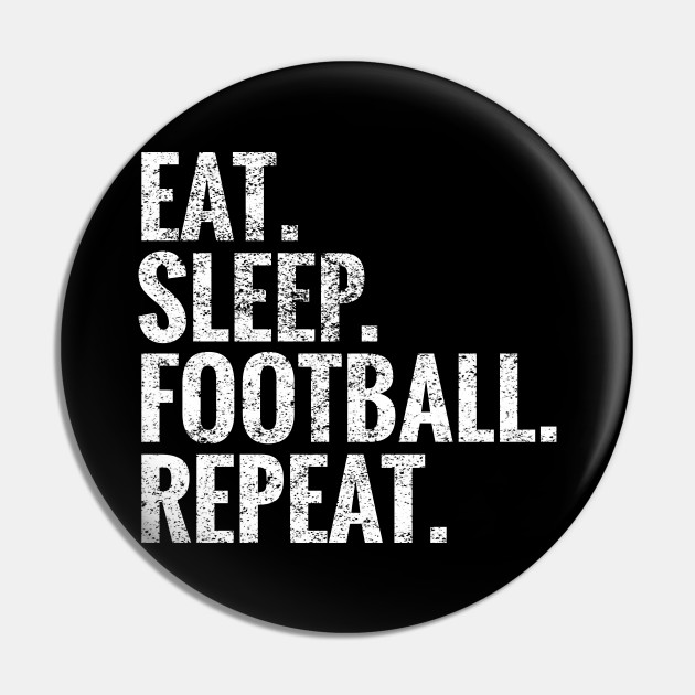 Eat Sleep Football Repeat - Engraved Football Tumbler, Football Lover Cup,  Football Player Gift Cup