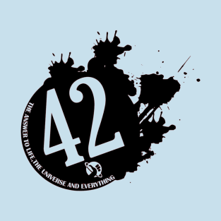 42 - Hitchhiker's Guide to the Galaxy T-Shirt