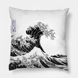 The Great Wave off Kanagawa Pillow