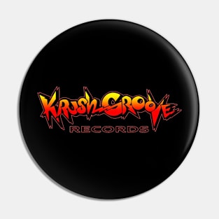 Krush Groove Records Pin