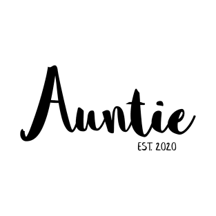 Auntie est. 2020 T-Shirt