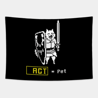 Pet The Lesser Dog Tapestry