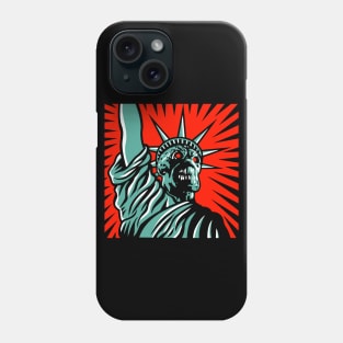 Martian Liberty - no black line Phone Case