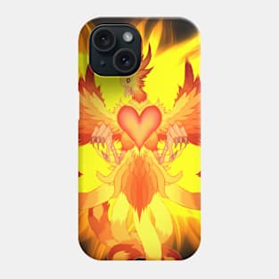 Flaming Bird Phone Case