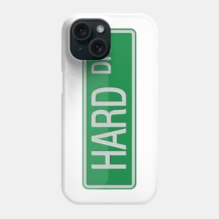 Carefree Highway Road Sign Phone Case