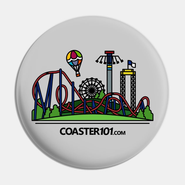 Fun Worlds Pin by Coaster101