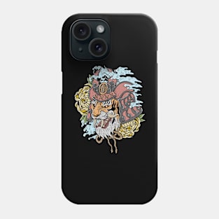 tiger samurai Phone Case