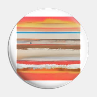 Seashore at Sunset Pin