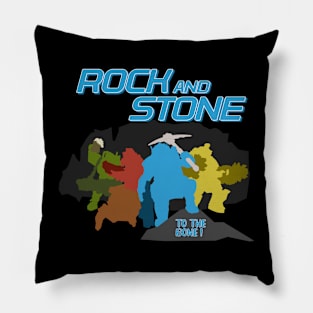 Rockstone team colorful Pillow