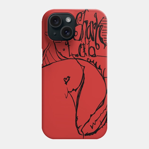 The Shark Lab - ZiLL'S Edition Black Phone Case by TheSharkLab