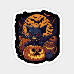 halloween pumpkins Magnet