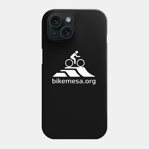 BikeMesa White Phone Case by BikeMesa