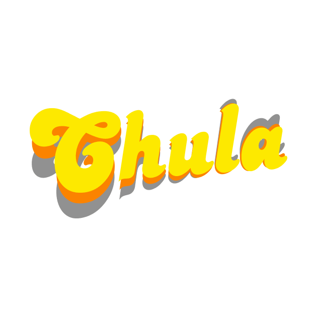 Chula - Hot Female - Yellow Design by verde