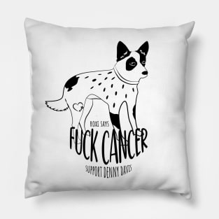 Roxi Says F Cancer Pillow