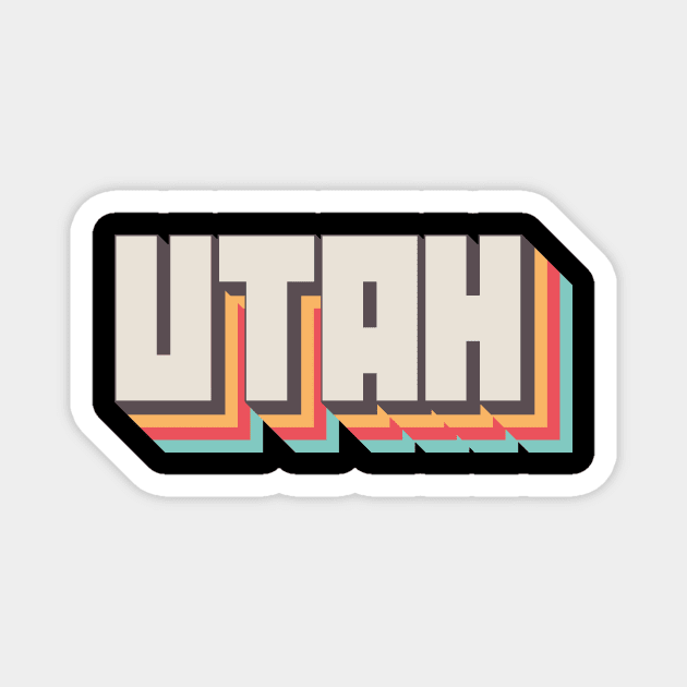 Utah State Magnet by n23tees